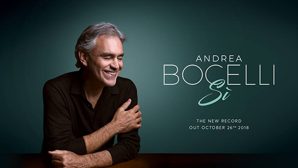 Andrea Bocelli lanza nuevo single "Tú Eres Mi Tesoro"