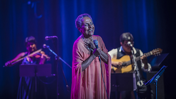 Así fue el Concierto de Susana Baca en el Teatro Municipal