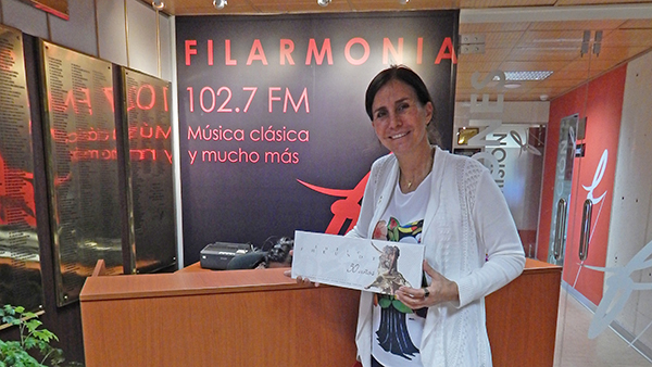 Julie Freundt visitó renovada Recepción Tienda Filarmonía