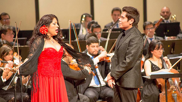 Romanza presentó Gala Lírica de Ópera y Zarzuela